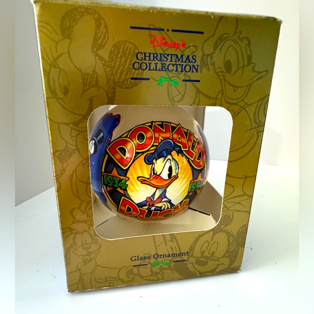Disney Christmas Collection Donald Duck Vintage Ornament